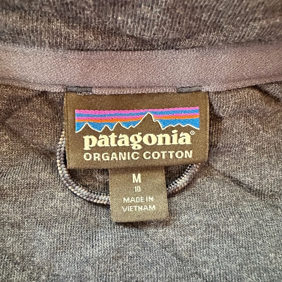 Patagonia Boys Snap T Quilted Pullover in Navy (Medium Size 10) EUC - Picture 3 of 3